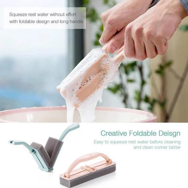 Foldable multi-purpose brush