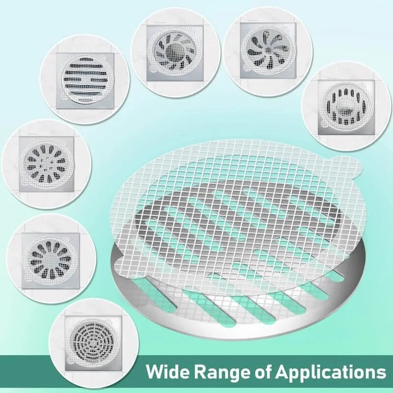 😱Buy 6pcs Send 6pcs! Disposable Shower Drain Hair Catcher