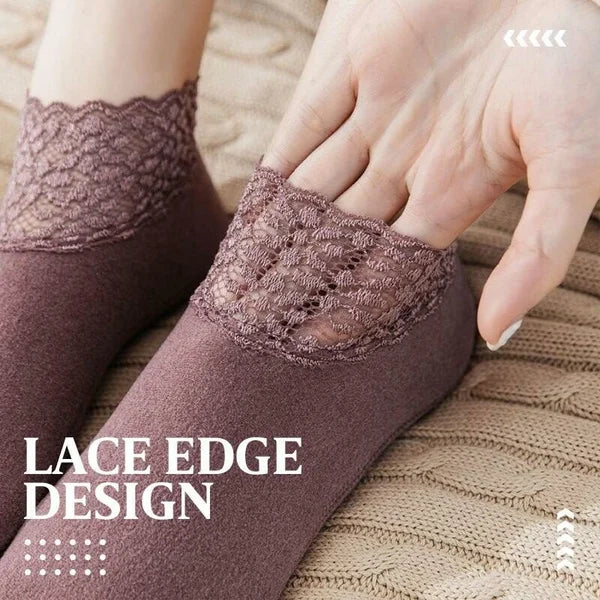 🔥Buy 1 Get 2 Pairs🎁New Fashion Lace Warmer Socks