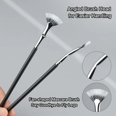 🔥Year-end Sale✨Folding Angle Scalloped Lash Brush 🚚Cash on Delivery