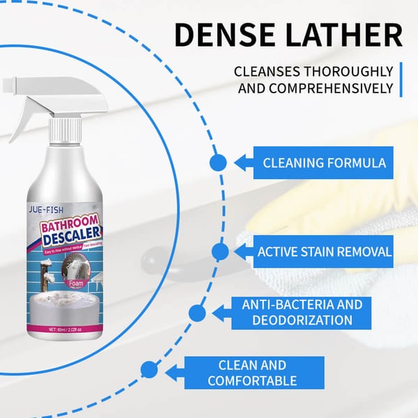 FreshHome Bathroom Foam Cleaner
