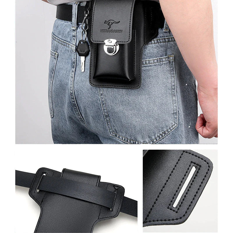 🔥Year-end Sale✨ Fashion Multifunctional Men's Waist Bag