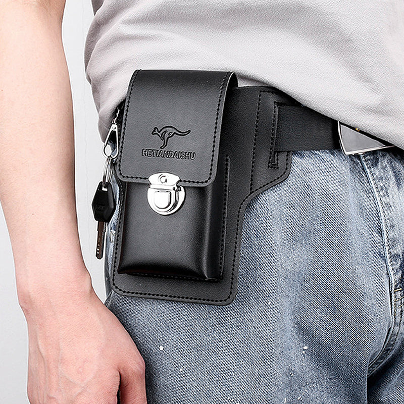 🔥Year-end Sale✨ Fashion Multifunctional Men's Waist Bag