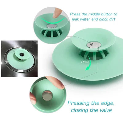 (NEW YEAR SALE - 48% OFF) Silicone Floor Drain Cover