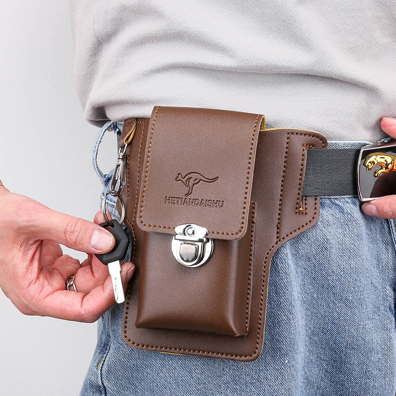 🔥Year-end Sale✨ Fashion Multifunctional Men's Waist Bag