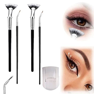 🔥Year-end Sale✨Folding Angle Scalloped Lash Brush 🚚Cash on Delivery