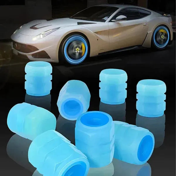 ⏰45% OFF🔥 Fluorescent tire valve caps