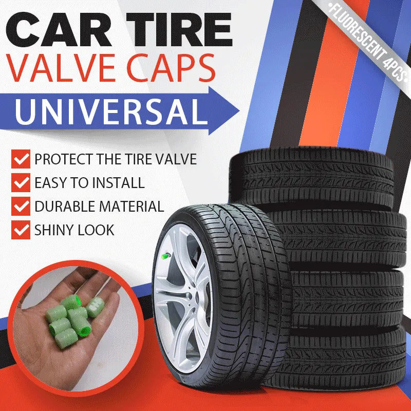 ⏰45% OFF🔥 Fluorescent tire valve caps