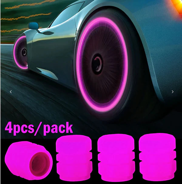 ⏰45% OFF🔥 Fluorescent tire valve caps