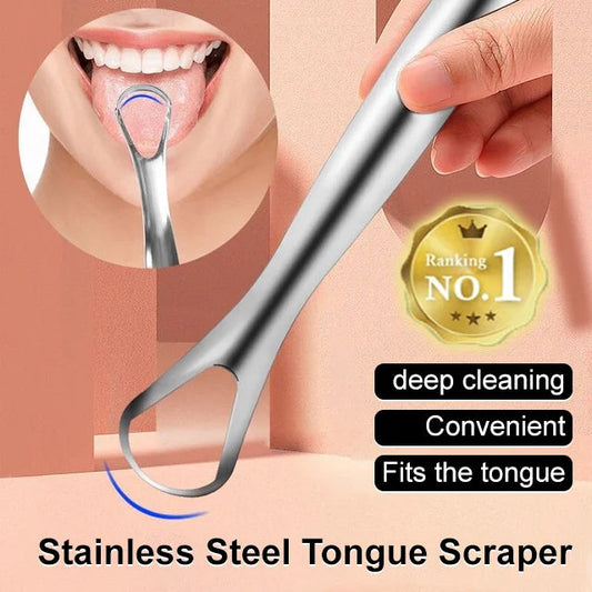 ✨Stainless Steel Tongue Scraper🚚Cash on Delivery