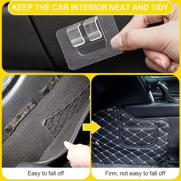 😍 MULTIPURPOSE CAR MAT FIXING BUCKLES ✨10PCS