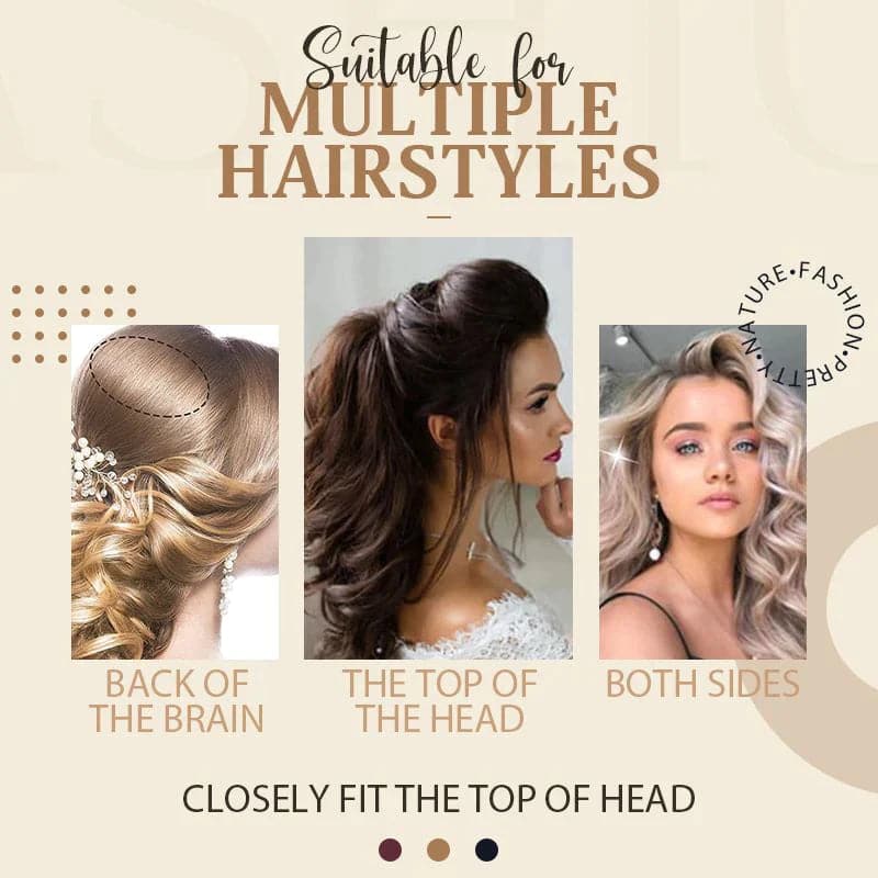 Invisible Fluffy Lift Hair Clip⭐