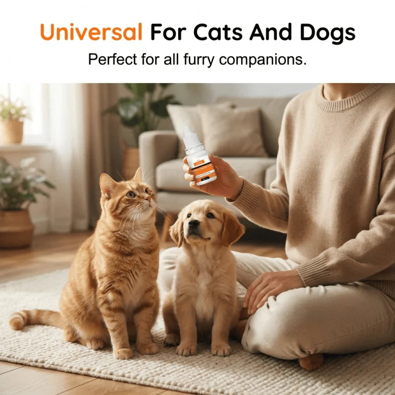Vet-Recommended Eye Solution – Gentle Formula for Sensitive Breeds