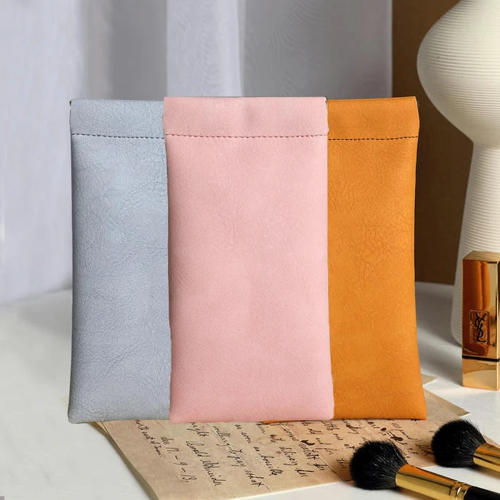 🔥Snap Closure Leather Organizer Pouch--⭐Year-end sale⭐