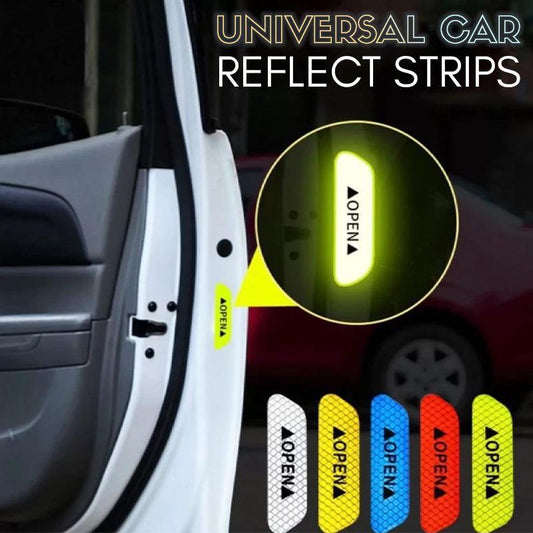 Universal Car Reflective Diamond Strips (Buy 4 get 4 free)