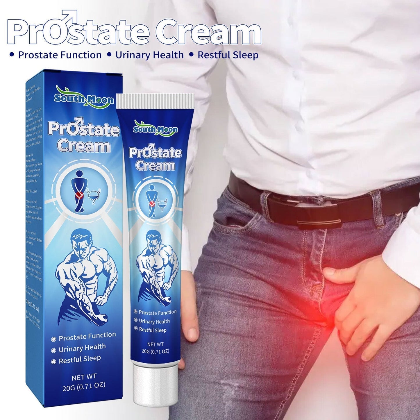 Men's Prostate Strengthening and Kidney Health Cream