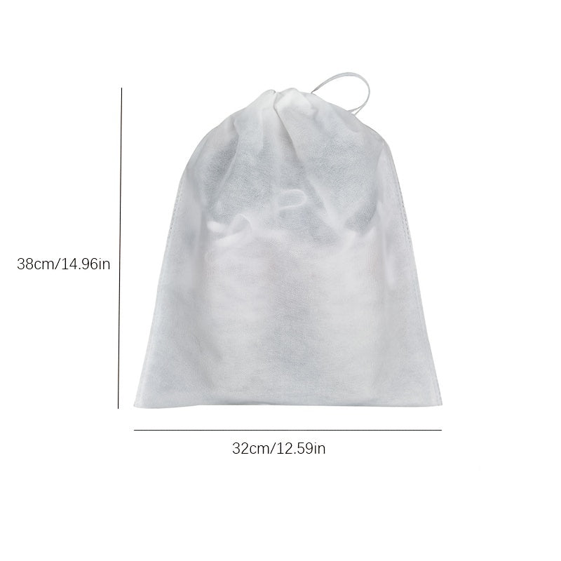 White Portable Shoes Dust Bag🔥