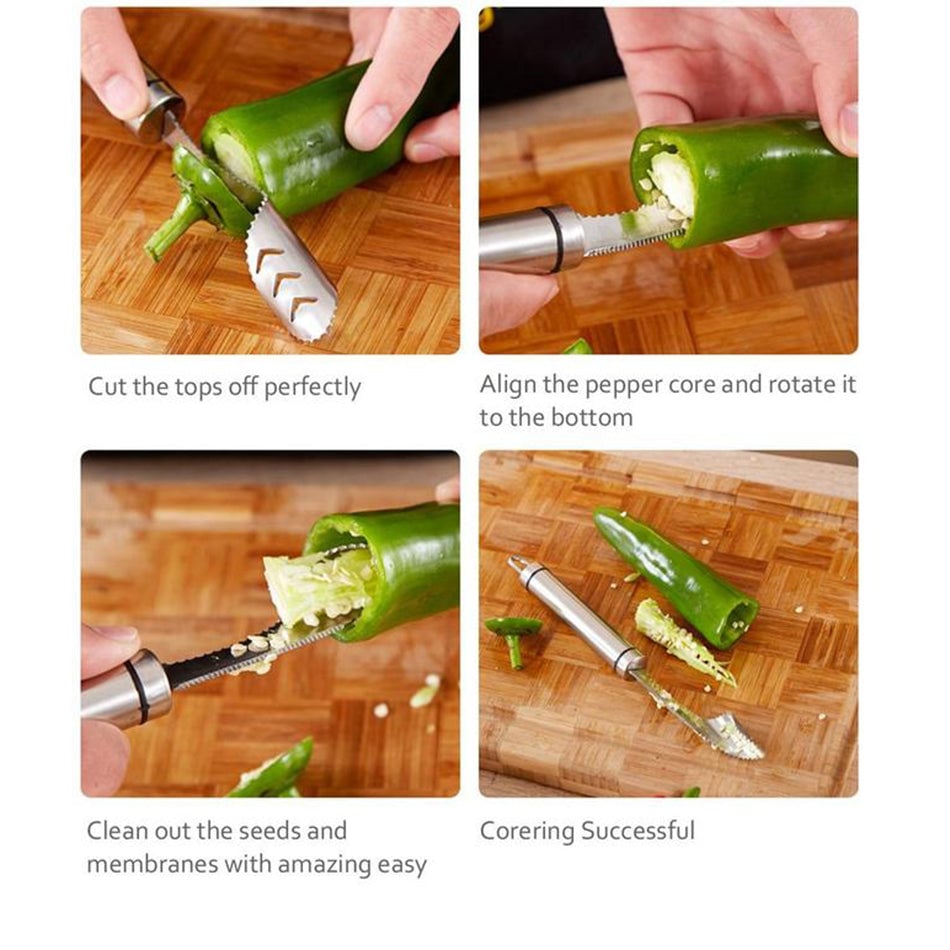 🎁Special Offer🎁Pepper Seed Corer Remover