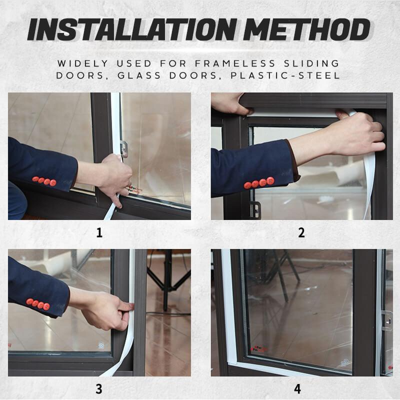 Weather Stripping Door Seal Strip(16.4FT/5Meters)