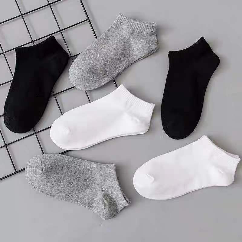 Sweat-absorbent and deodorant cotton socks for men and women (5 Pairs)