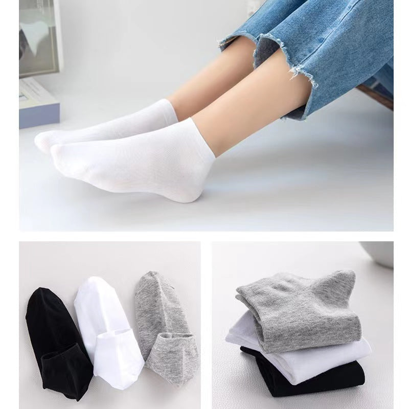 Sweat-absorbent and deodorant cotton socks for men and women (4/6 Pairs)