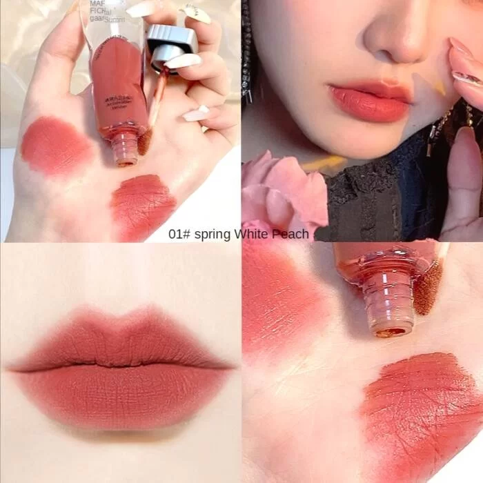 ✨✨Korea Ice Cube Waterproof Cosmetic Lip Glaze Matte, long-lasting, non-sticky