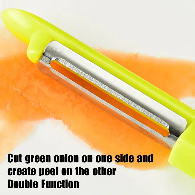 🔥Price Reduce Promotion!Stainless Steel 2-in-1 Shallot Peeling Tool