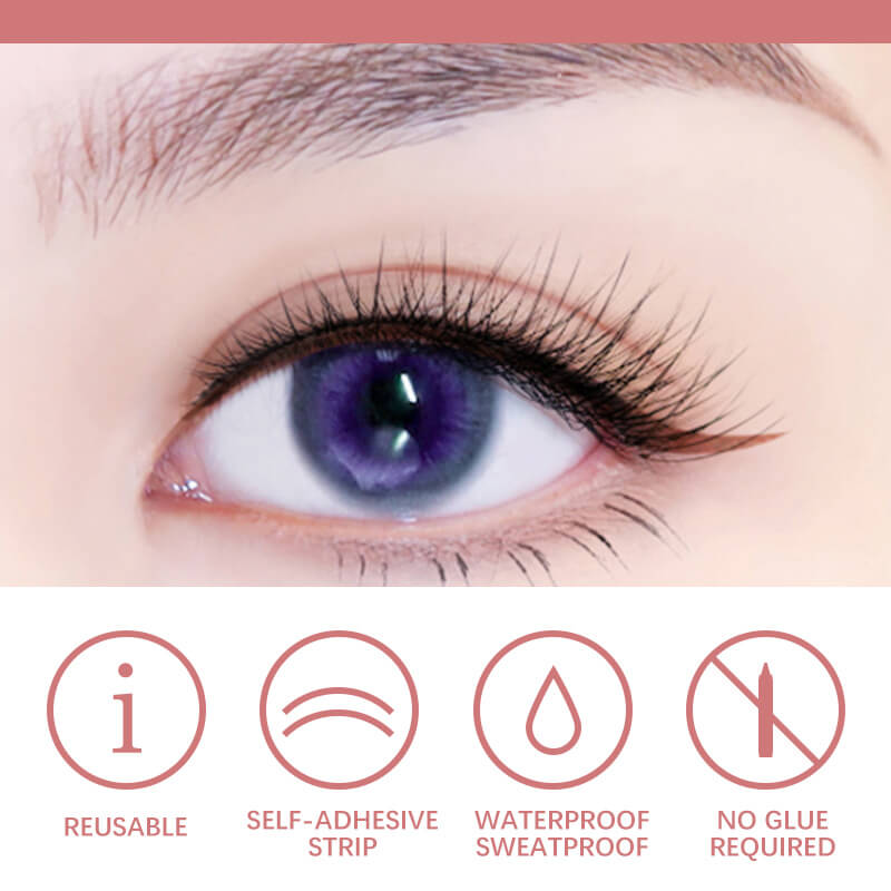 🎁Special Offer🎁Reusable Self-Adhesive Eyelashes