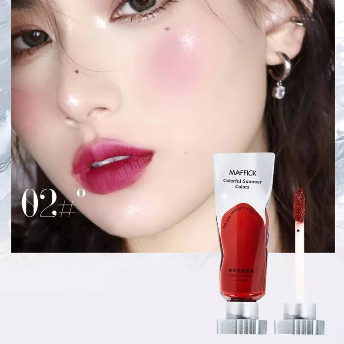 ✨✨Korea Ice Cube Waterproof Cosmetic Lip Glaze Matte, long-lasting, non-sticky