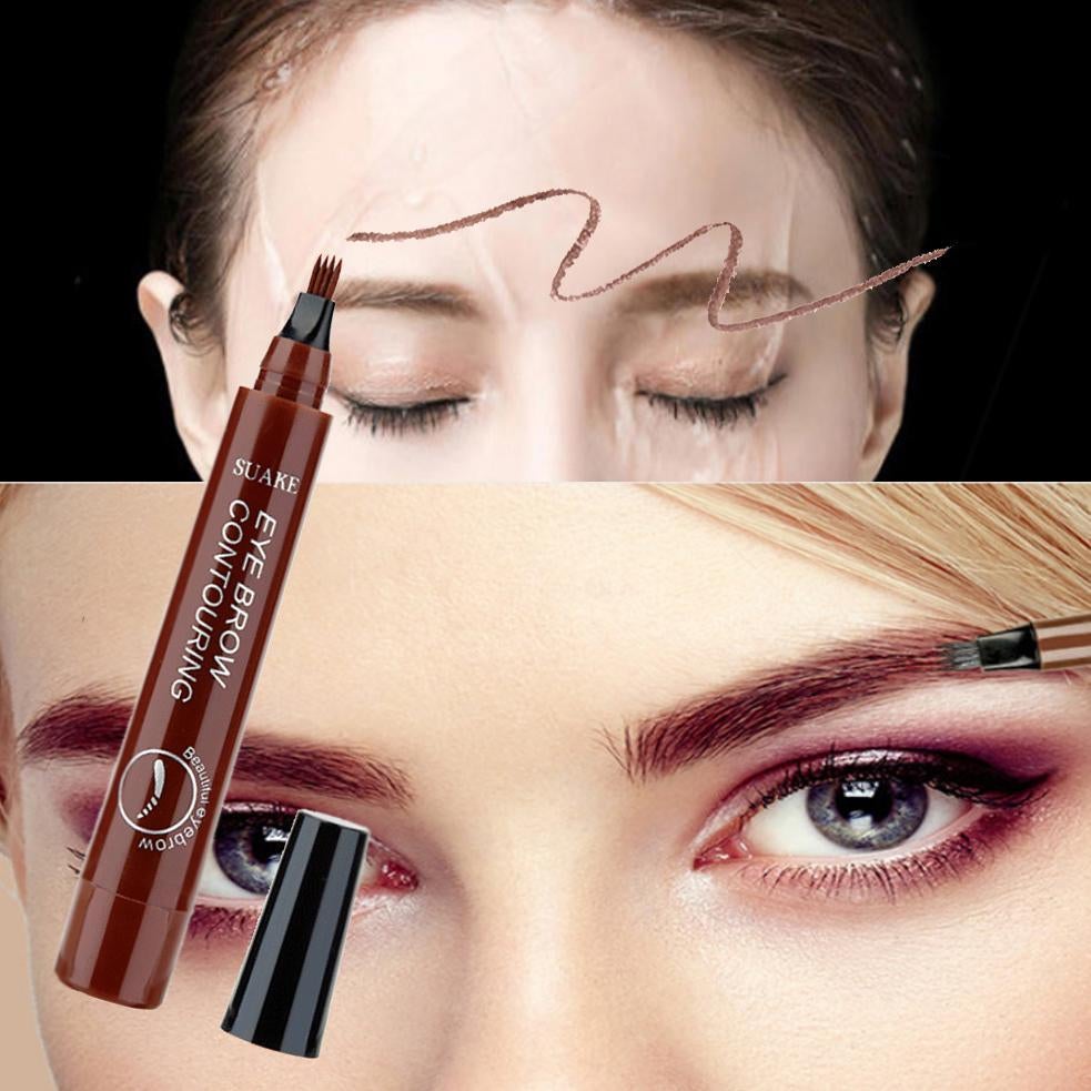 3 Colors Waterproof Eyebrow Pencil