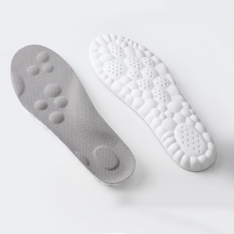 Thermostatic comfort U-shaped insoles