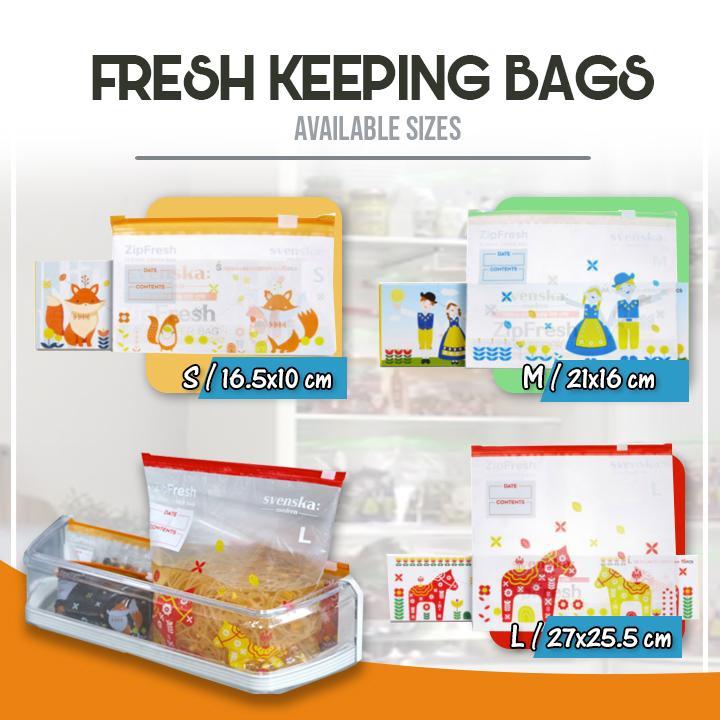 Punch-Free Telescopic Fresh-Keeping Bags Rail Rack