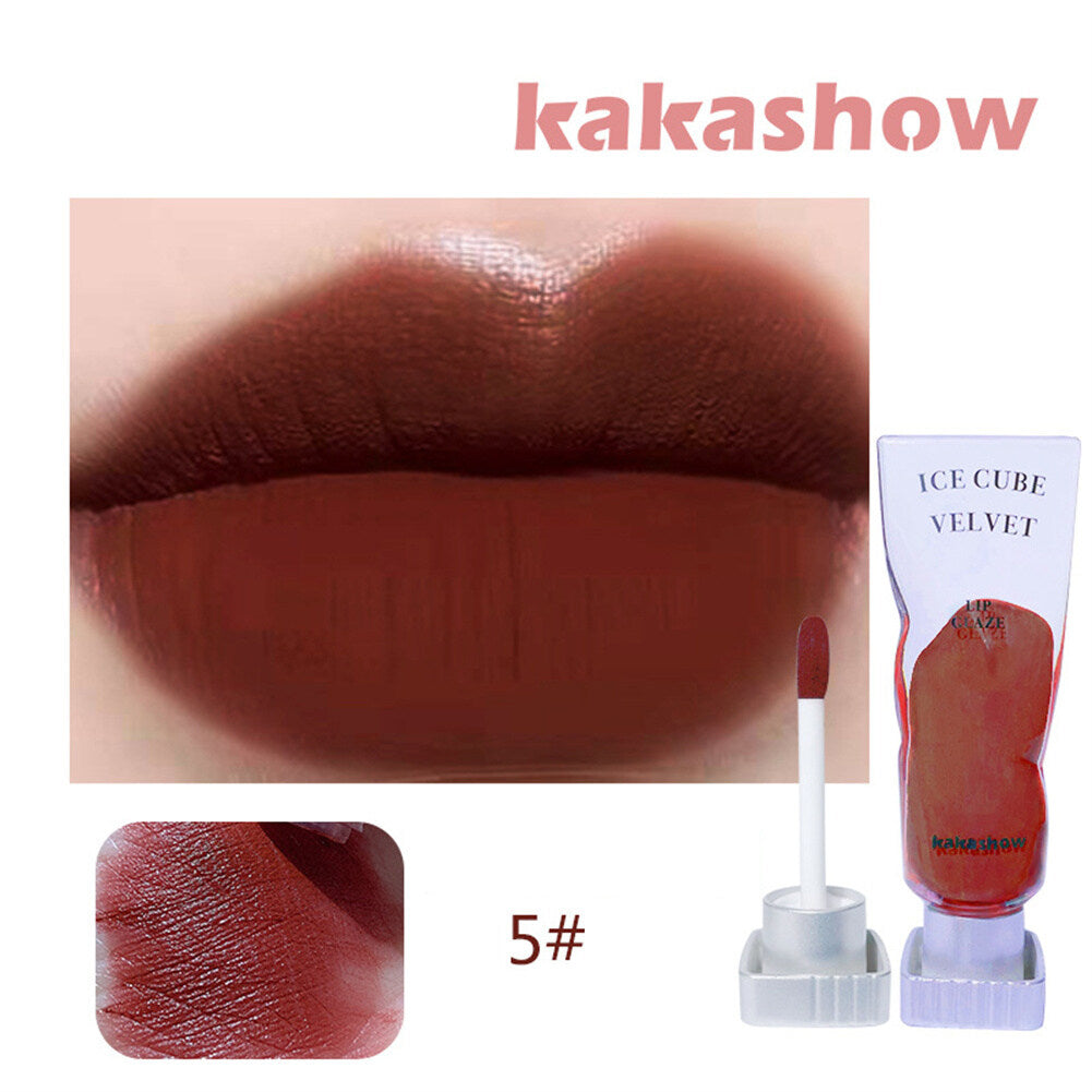 ✨✨Korea Ice Cube Waterproof Cosmetic Lip Glaze Matte, long-lasting, non-sticky