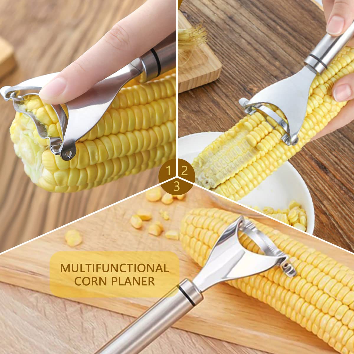 🔥HOT SALE - Stainless Steel Corn Planer Thresher