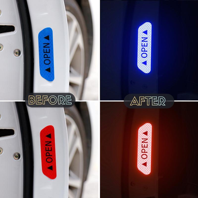 Universal Car Reflective Diamond Strips (Buy 4 get 4 free)