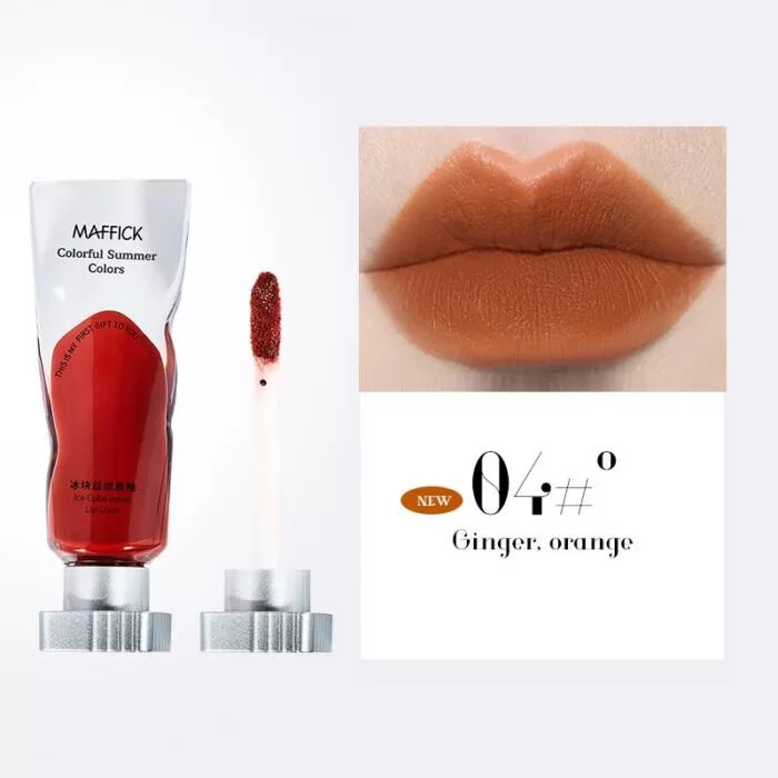 ✨✨Korea Ice Cube Waterproof Cosmetic Lip Glaze Matte, long-lasting, non-sticky