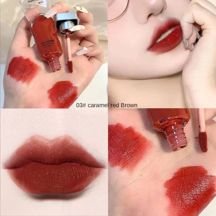 ✨✨Korea Ice Cube Waterproof Cosmetic Lip Glaze Matte, long-lasting, non-sticky