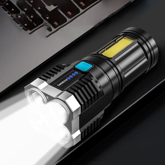 Senter 4 led Super Flashlight💥Flash Sale❗❗❗